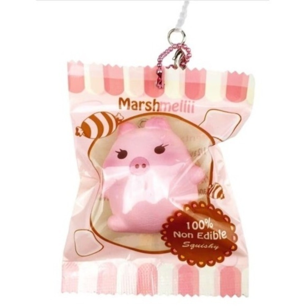 Creamiicandy Squishies Marshmellii Pig 2016 Squishy Scented Mini GIRL Pink NEW